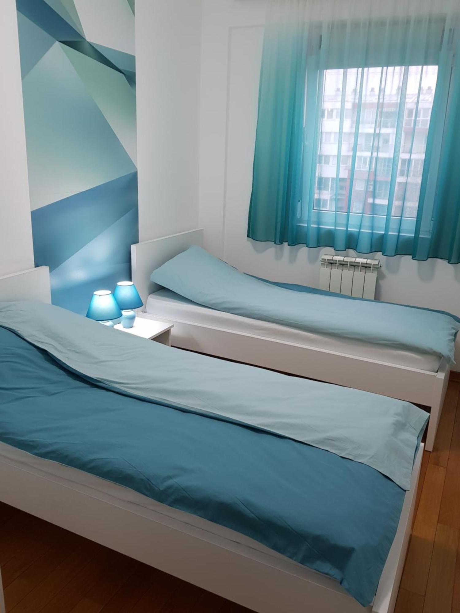 Apartman Kej Blue Free Parking Kraljevo Pokoj fotografie